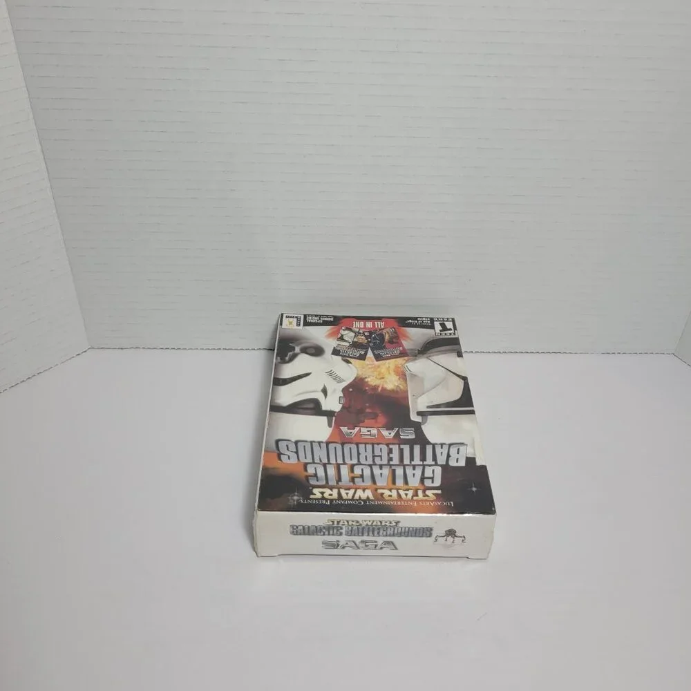 Star Wars Galactic Battlegrounds Saga (PC) New Sealed